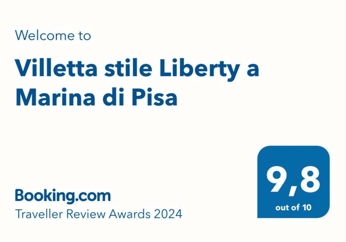 Villetta Stile Liberty A مارينا دي بيزا المظهر الخارجي الصورة